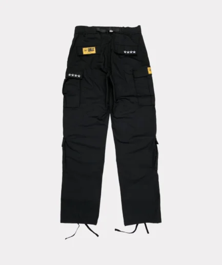 Corteiz 4Starz Special Edition Guerillaz Cargos Black