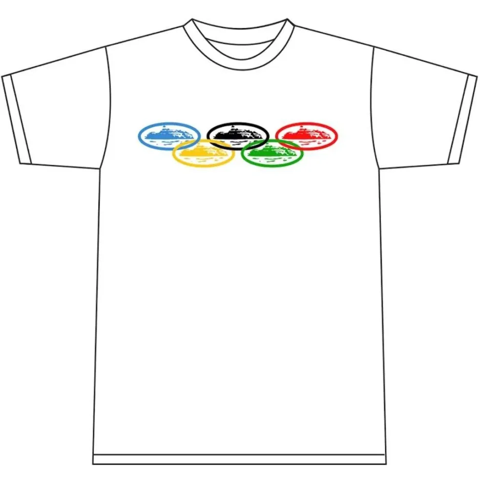 Corteiz Alcatraz Olympic White T-shirt