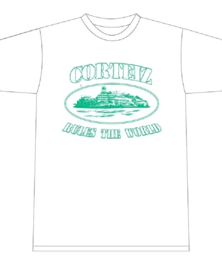 Corteiz Alcatraz White T-shirt