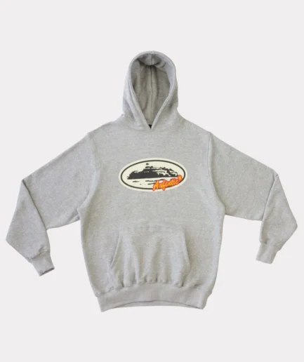 corteiz hoodie grau