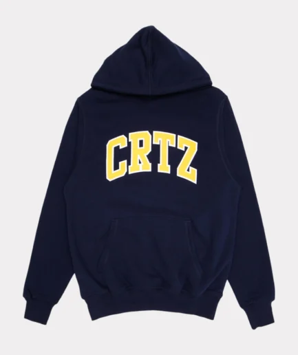 Corteiz Crtz Dropout Hoodie Navy