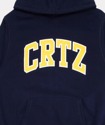 Corteiz Crtz Dropout Hoodie Navy