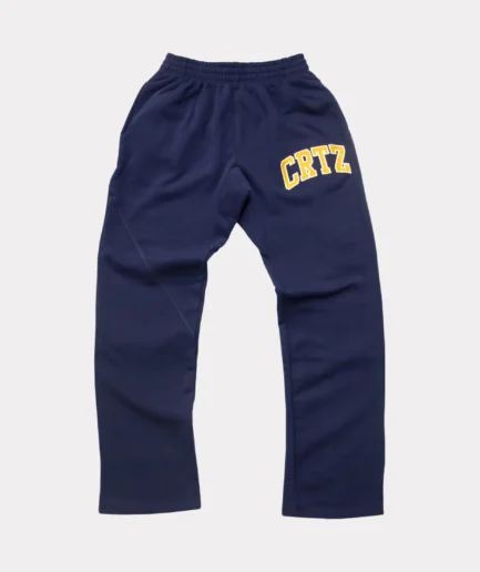 Corteiz Crtz Dropout Joggers Navy