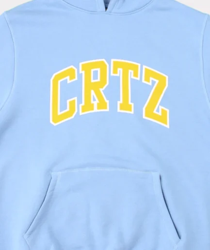 Corteiz Dropout Hoodie Baby Blue