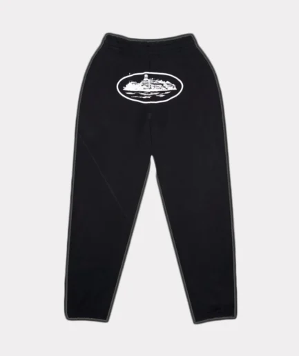 Corteiz OG Alcatraz Joggers Black