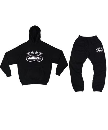 Corteiz Tracksuit Black