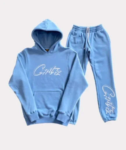 Corteiz Tracksuit blue