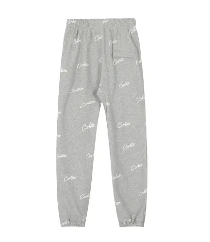 Corteiz All Over Print Joggers Grey