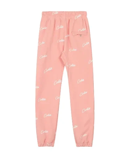 Corteiz All Over Print Joggers Pink