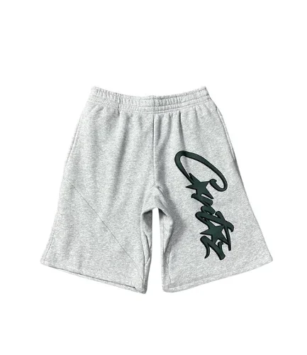 Corteiz Allstarz Shorts Grey-Green