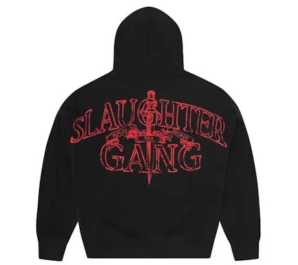 Corteiz x Slaughter Gang 21 Savage Zip Up Hoodie