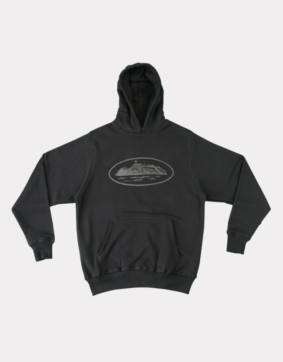 Corteiz Alcatraz Hoodie Black Corteiz Alcatraz Hoodie Black
