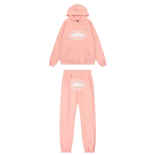 Corteiz Alcatraz Tracksuit Pink