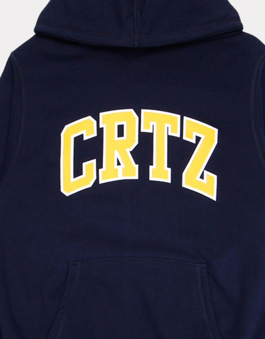 Corteiz Crtz Dropout Hoodie Navy Corteiz Crtz Dropout Hoodie Navy